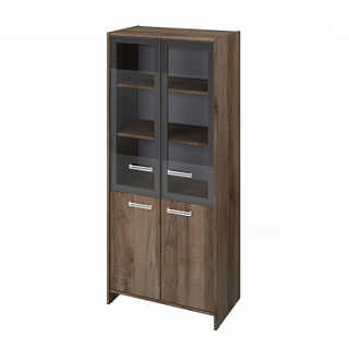 Festus FI-671.G. Шкаф 800х460х1861 ОРЕХ ПАЦИФИК ТАБАК